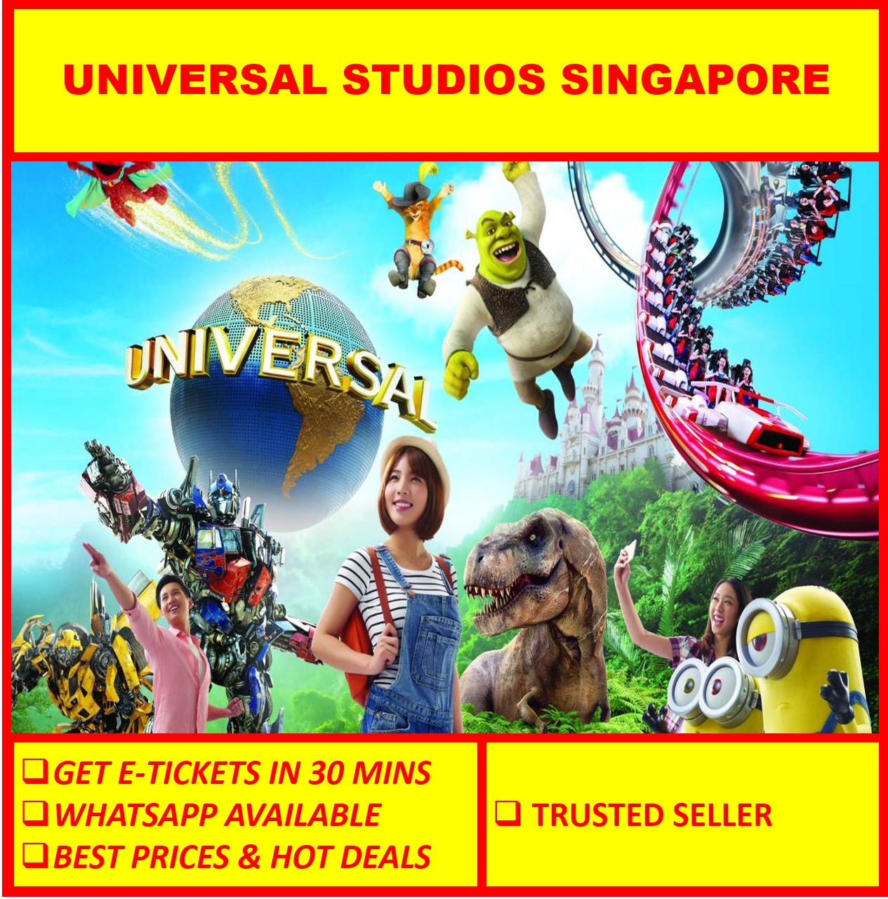 Ticket price universal studios singapore